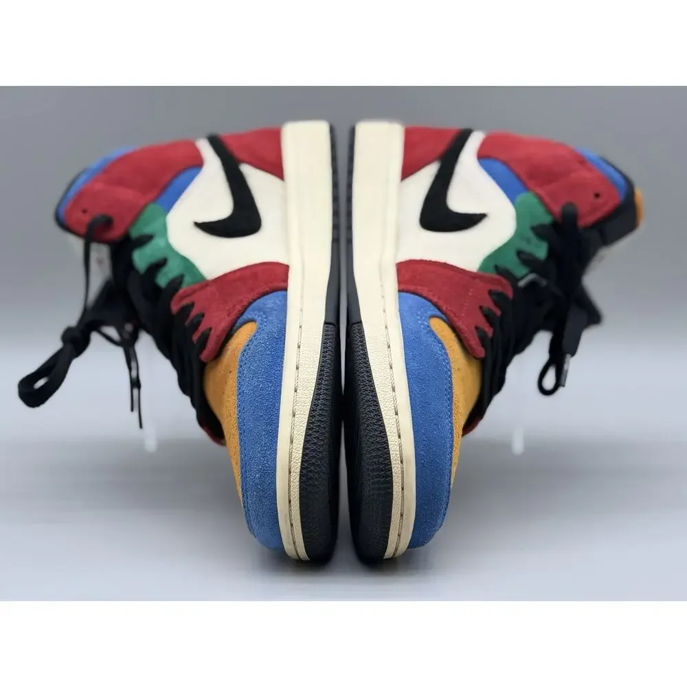 Jordan 1 Mid SE Fearless Blue The Great Men’s 8 CU2805-100 Multicolor /pre-owned